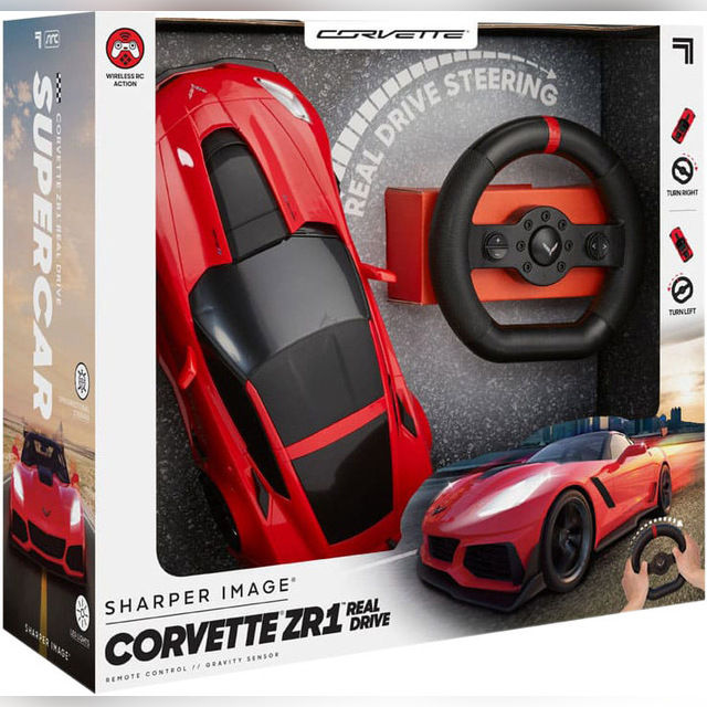 Radijo bangomis valdoma mašina Sharper Image Corvette ZR1 1:14