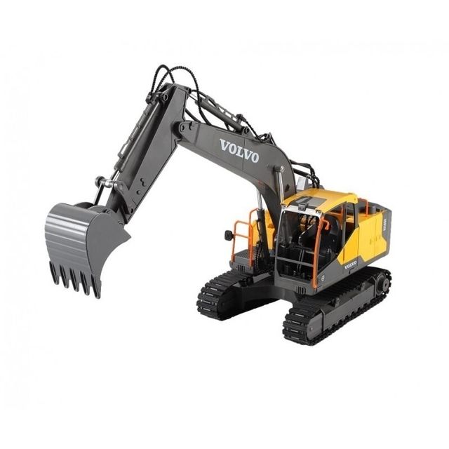 Radijo bangomis valdomas ekskavatorius Double Eagle RC Volvo Excavator with lights & sounds