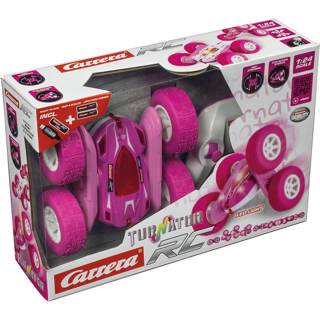 Radijo bangomis valdomas mašina Carrera RC Mini Turnator Pink 2,4GHz