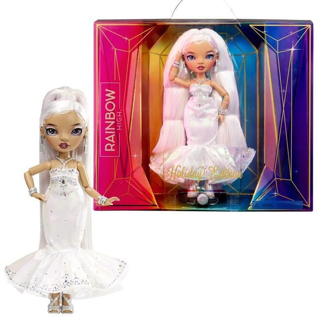 RAINBOW HIGH Kolekcinė lėlytė „Mados menas“, 28 cm Holiday edition