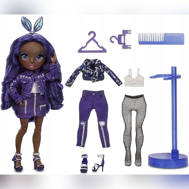 RAINBOW HIGH Lėlytė INDIGO „Krystal Bailey", 29 cm