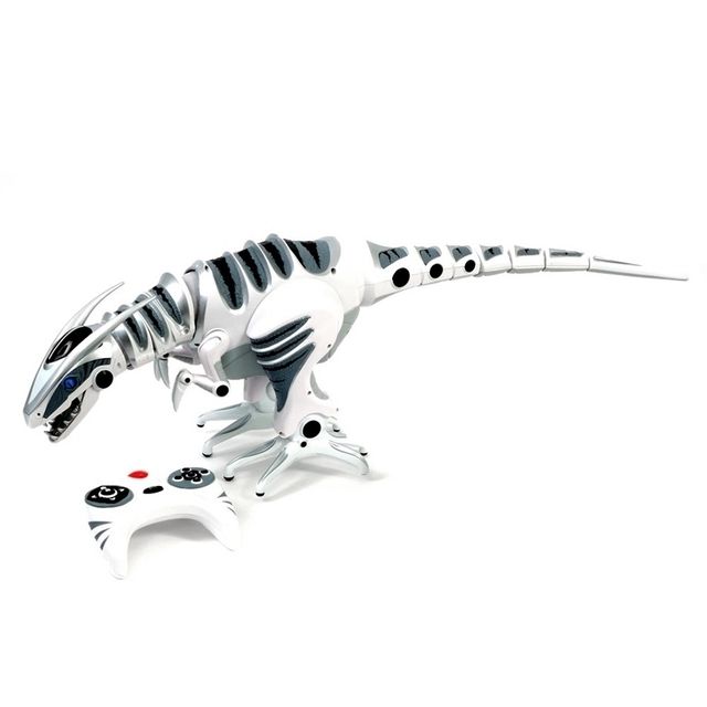 Radio-controlled robot, dinosaur &quot;Roboraptors&quot; white