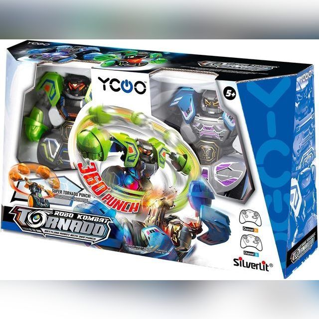 Robotai kovotojai „Robo Kombat: Tornado Battle”, Silverlit