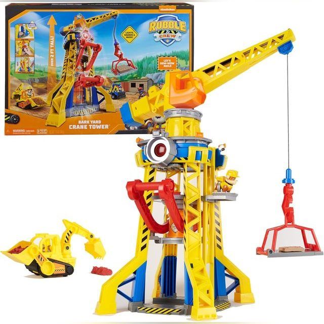 RUBBLE & CREW statybos rinkinys su kinetiniu smėliu Bark Yard, 6067494