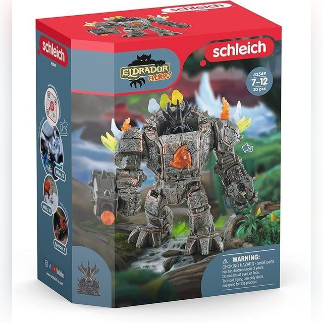 Schleich 42549 Pagrindinis robotas su „Mini Creature“