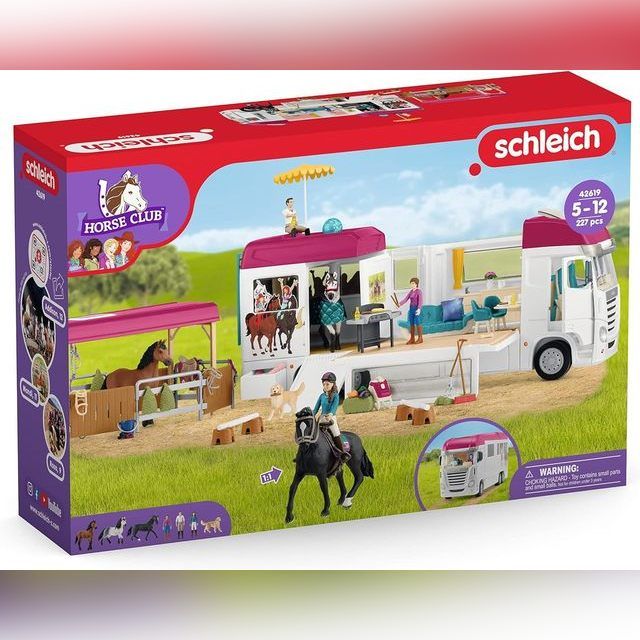 SCHLEICH 42619 HORSE CLUB Arklių transporteris
