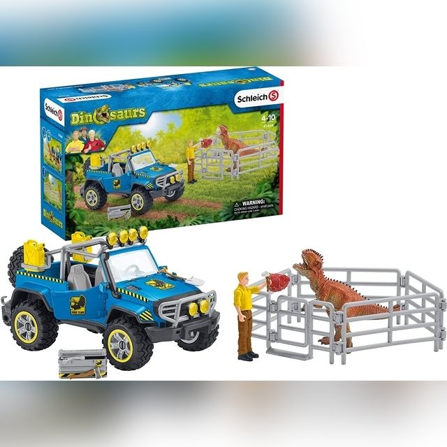 SCHLEICH DINOSAURS Visureigis Su Dinozaurų Išoriniu Postu 41464