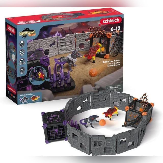 Schleich, Eldrador Creatures BattleCave Arena: Lava vs Shadow, Token 42673