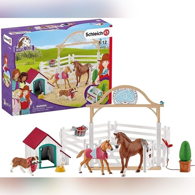 SCHLEICH HORSE CLUB Hanos Arkliai Su Kalyte Rube 42458