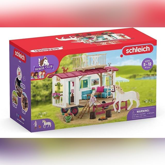 SCHLEICH HORSE CLUB Mobile home for secret club meetings 42593