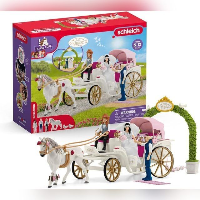 Schleich Horse Club Wedding Carriage 42641
