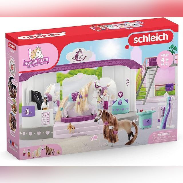 Schleich Sofias beauties Žirgų grožio salonas 42588