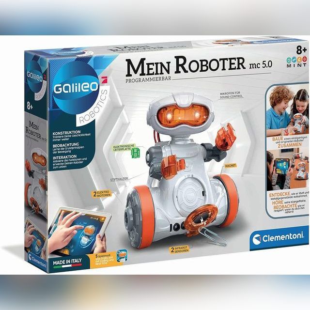 Clementoni Robotas - konstruktorius Science Mein Roboter MC 5.0