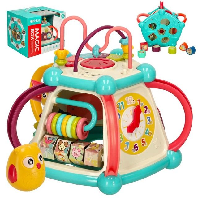 Sensory toy cube for children 7in1 Magic Box Bibi-inn