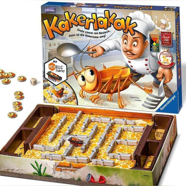 Stalo žaidimas Bugs in the Kitchen Special Edition with HEXBUG Nano