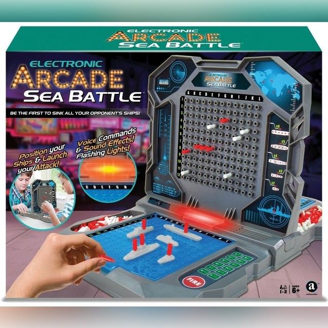 Board Game Ship Battle Electronic Arcade Sea Battle