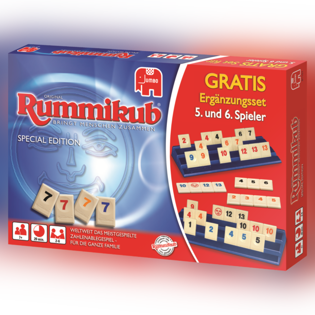 Stalo žaidimas Rummikub special edition