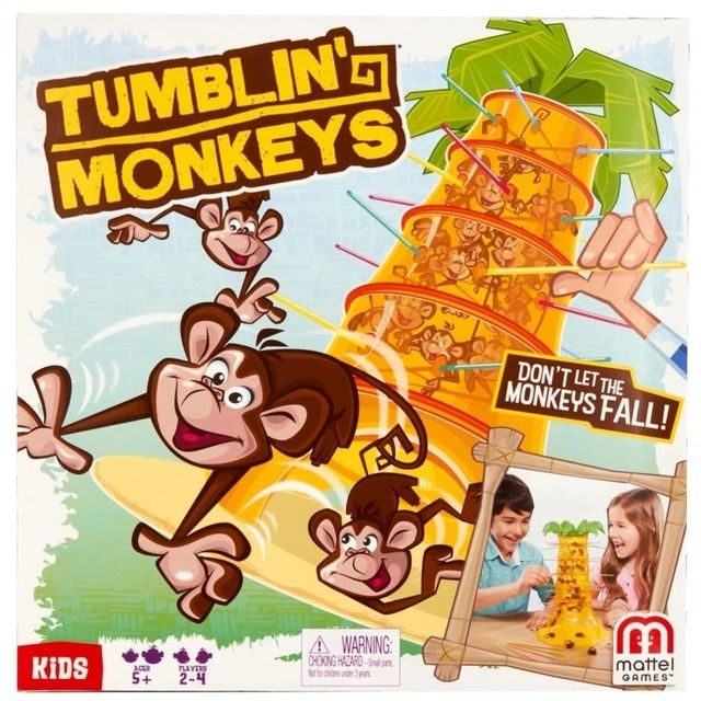 Stalo žaidimas Žaidimas Beždžionėlės akrobatės