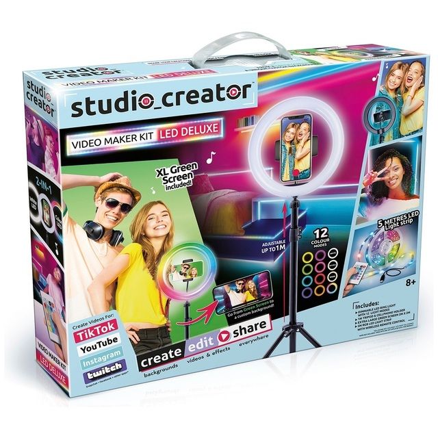 Studio Creator Video Maker Kit LED Deluxe