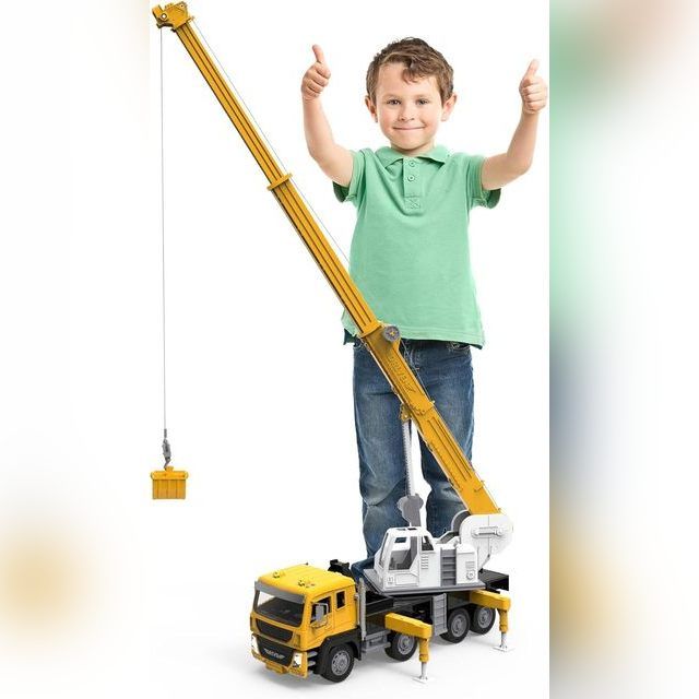 Sunkvežimis Battat Driven Jumbo Crane Truck