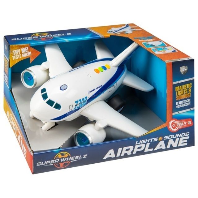 Super Wheelz Lights and Sounds Airplane
