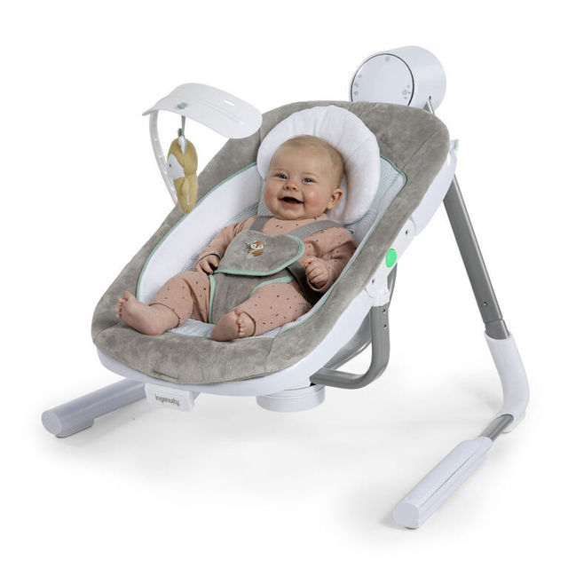 Supynės Ingenuity Anyway Sway Multi-direction Portable Baby Swing