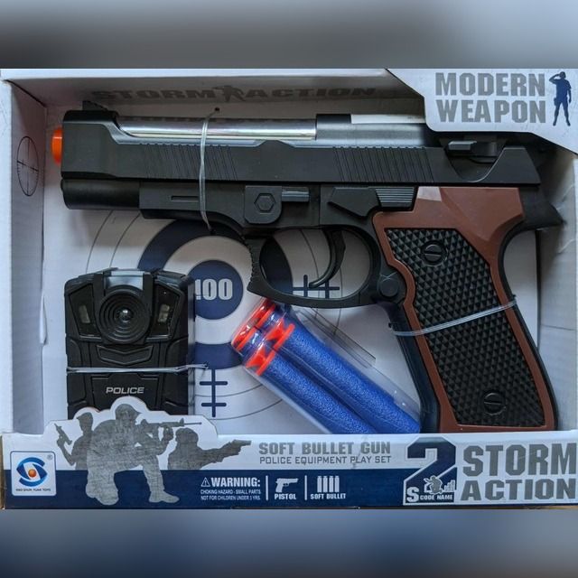 Swede Minkštos kulkos pistoletas Modern Weapon Storm Action
