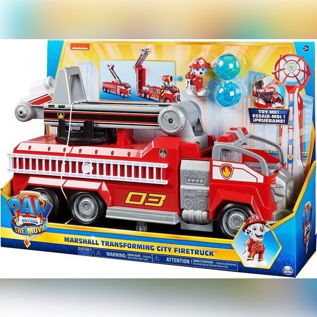 Transformuojama transporto priemonė PAW PATROL Marshall 6060444