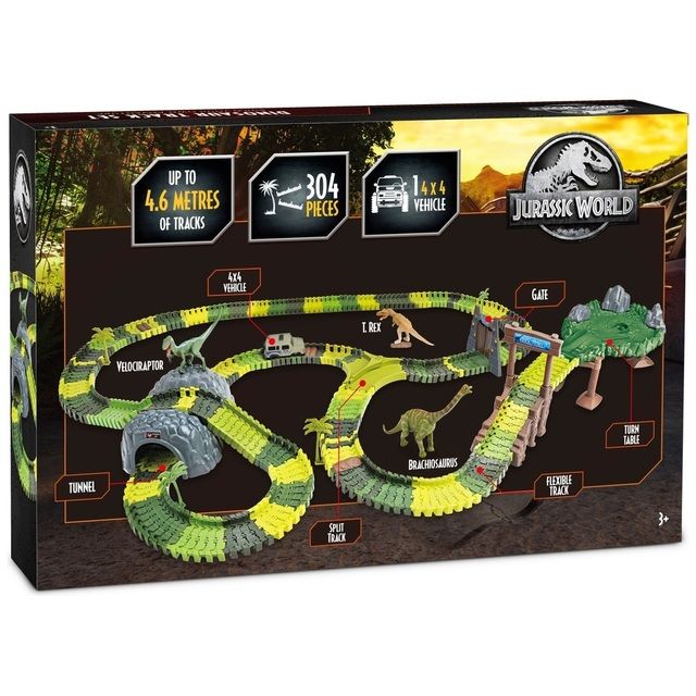 Trasa Jurassic World Dinosaur Track Set 4.6m