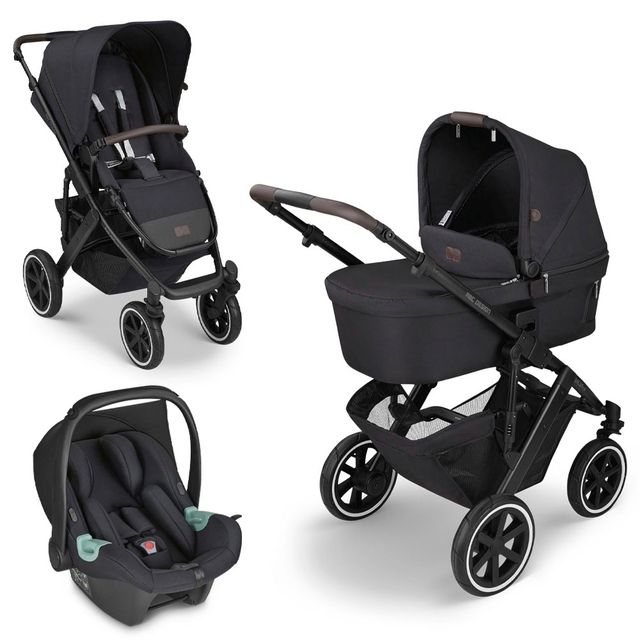 Universalus vežimėlis ABC DESIGN 2in1 Salsa 4 Air MIDNIGHT