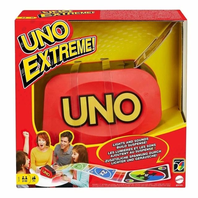 UNO kortos su maišymo aparatu Extreme