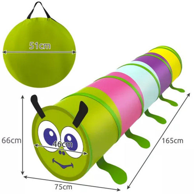 Vaikiška žaidimų palapinė Children's tent - Kruzzel caterpillar 23926