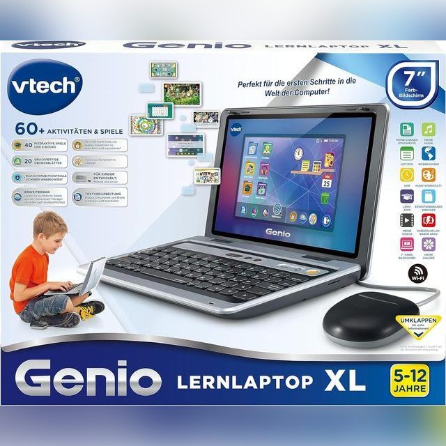 Vaikiškas kompiuteris VTech Genio Lernlaptop XL