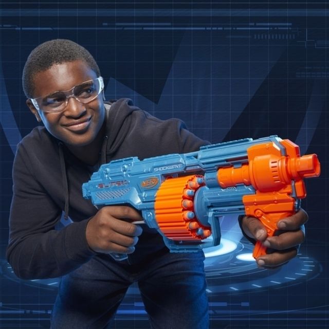 Vaikiškas šautuvas Hasbro Nerf Elite 2.0 Shockwave RD-15