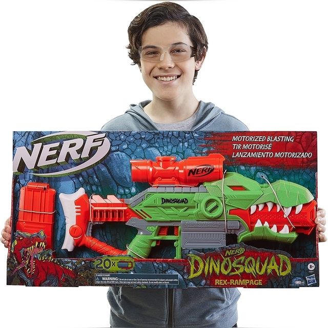 Vaikiškas šautuvas NERF DinoSquad Rex-Rampage