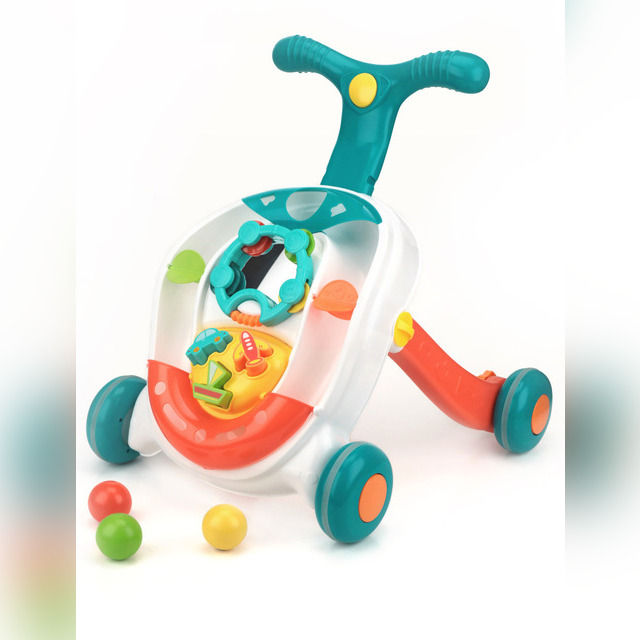 Vaikštynė KS Kids Baby Walker, žalia