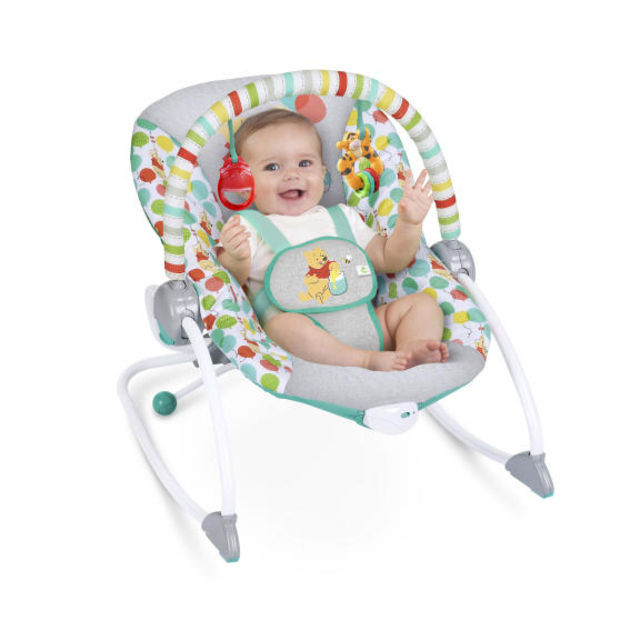 Winnie the Pooh Happy As Can Bee Infant to Toddler Rocker from Bright Starts