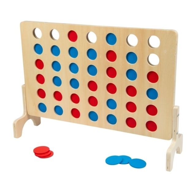 Wooden 4 in a Row Game žaidimas