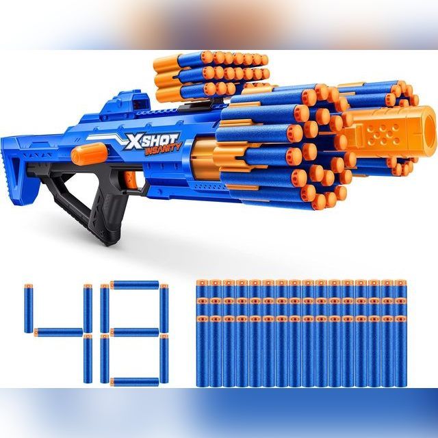 X-SHOT žaislinis šautuvas Berzerko Insanity, 1 serija