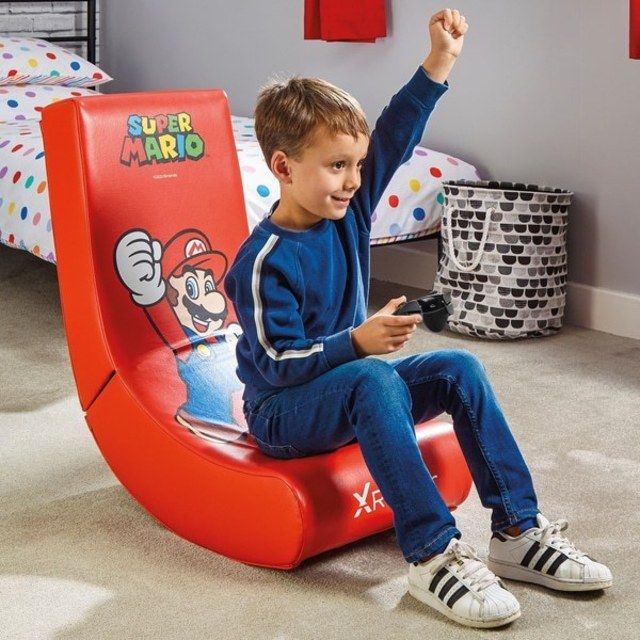 Game Chair X Rocker Super Mario Video Rocker Jump Edition