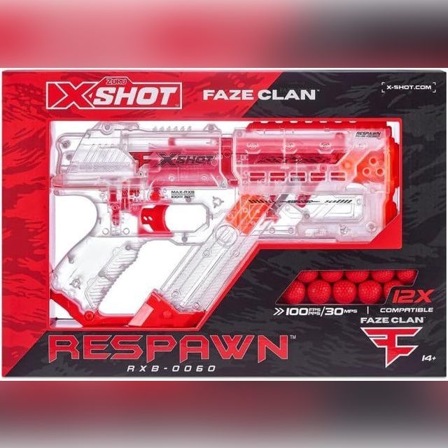 XSHOT žaislinis šautuvas Chaos Faze Respawn