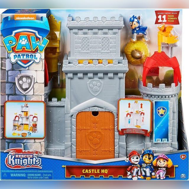 Žaidimų rinkinys Šunyčiai Patruliai (Paw Patrol) Knight Castle, Castle HQ 6062103