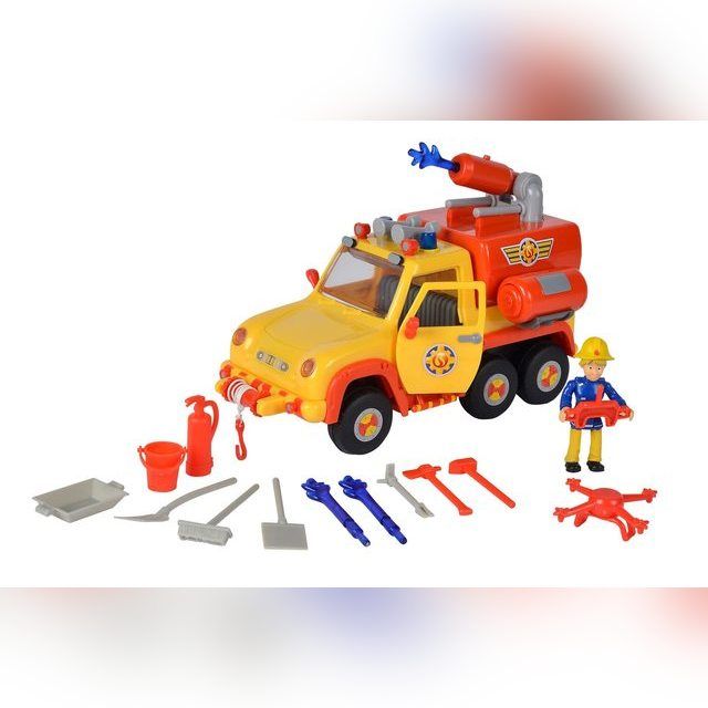 Žaislinė gaisrinė mašina Žaislinė gaisrinė mašina Simba Fireman Sam Fire Engine Venus 2.0