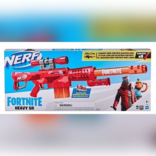 Žaislinis ginklas Hasbro Nerf Fortnite Heavy SR