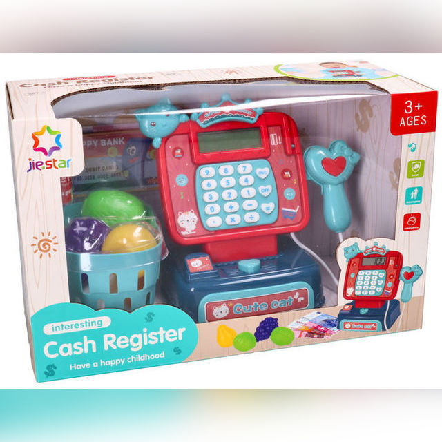 Žaislinis kasos aparatas Cash Register