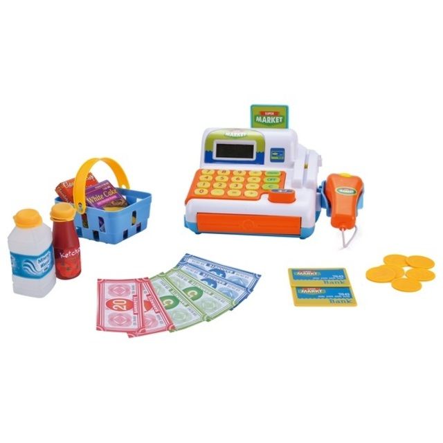 Toy cash register Cash Register orange