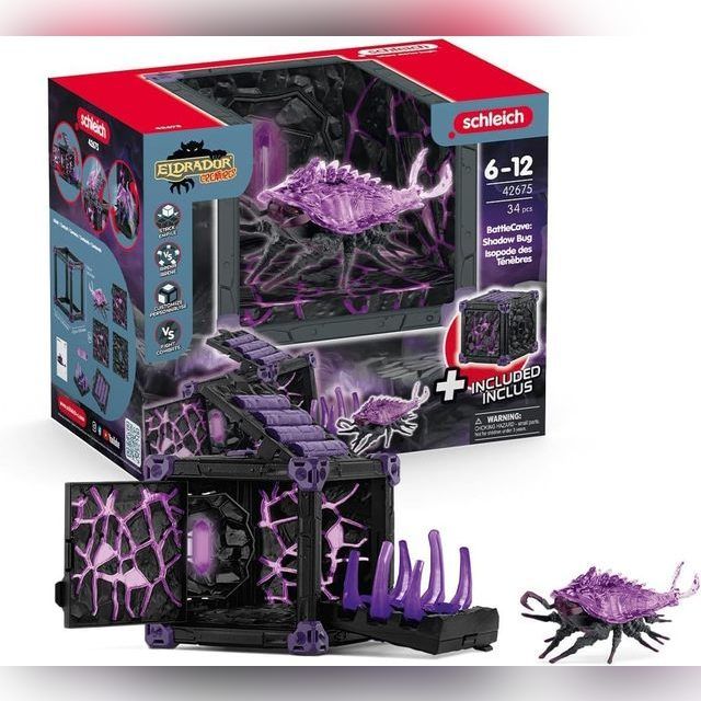 Žaislų rinkinys Schleich BattleCave Shadow Bug 42675