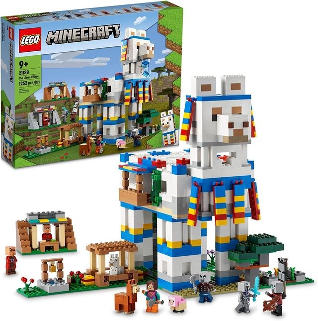 21188 LEGO® Minecraft Lamų kaimas