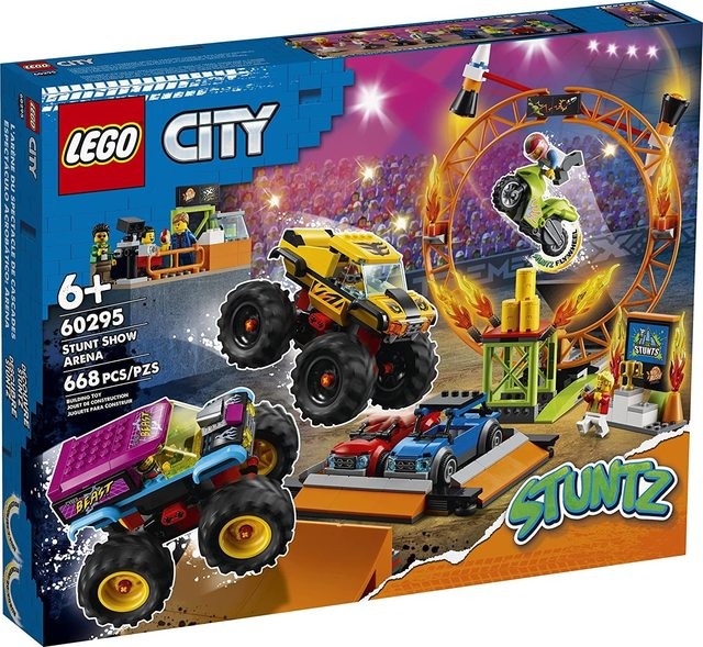60295 LEGO® City Stuntz Kaskadininkų pasirodymo arena