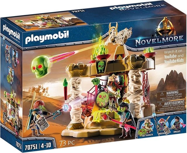 70751 PLAYMOBIL® Novelmore Sal'ahari Sands - Skeleto armijos šventykla